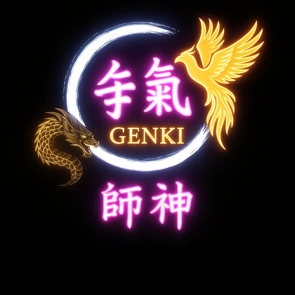Emblème lumineux de Genki.